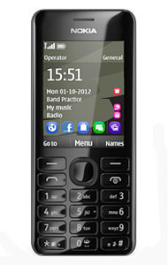 Nokia Asha 206 Telefon komórkowy