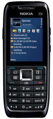 Nokia E51 bez kamery
