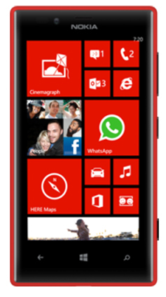 Nokia Lumia 720 Telefon komórkowy