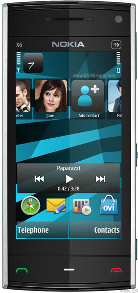Nokia X6 8GB Telefon komórkowy