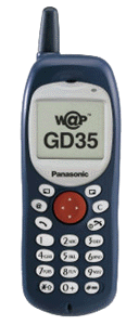Panasonic GD35 Telefon komórkowy