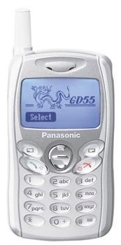 Panasonic GD55 Telefon komórkowy