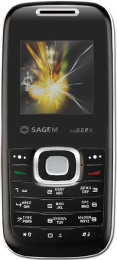 Sagem my226x Telefon komórkowy