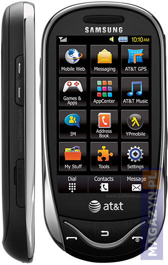 Samsung A697 Sunburst Telefon komórkowy