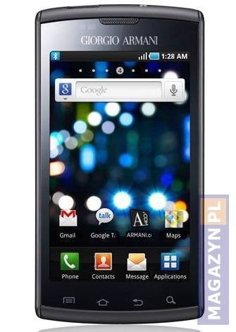 Samsung I9010 Galaxy S Giorgio Armani Telefon komórkowy