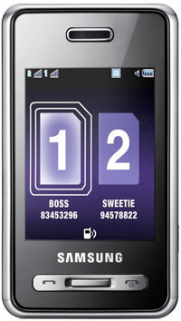 Samsung SGH-D980 Telefon komórkowy